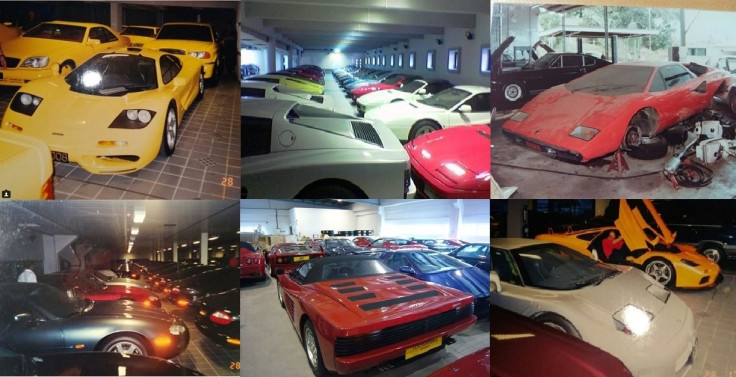 Sultan of Brunei's rotting car collection