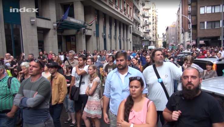 Ethical hacking protest in Budapest 