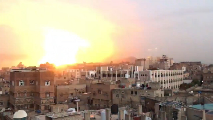 Explosions Rock Yemen Day After Missile Shot Down Over Saudi Arabia 