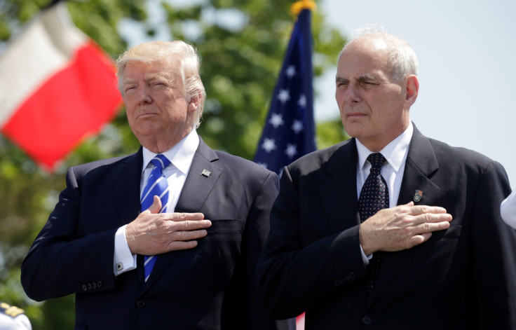 John Kelly Donald Trump