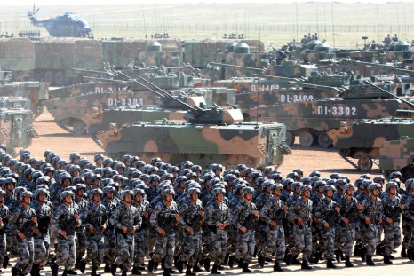 China massive military parade