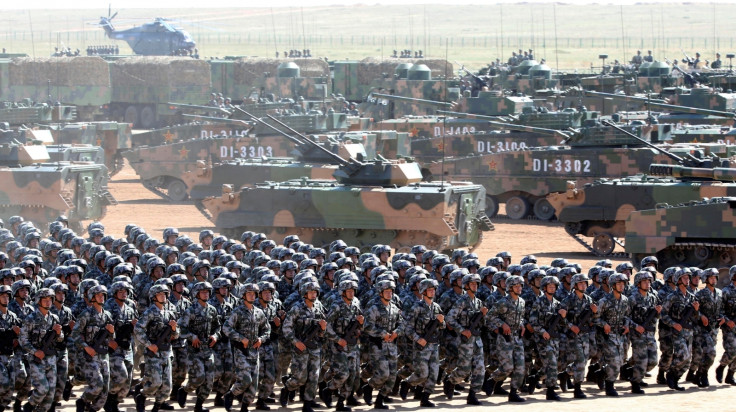 China massive military parade