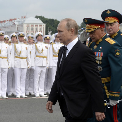 Putin at Russia's Navy Day