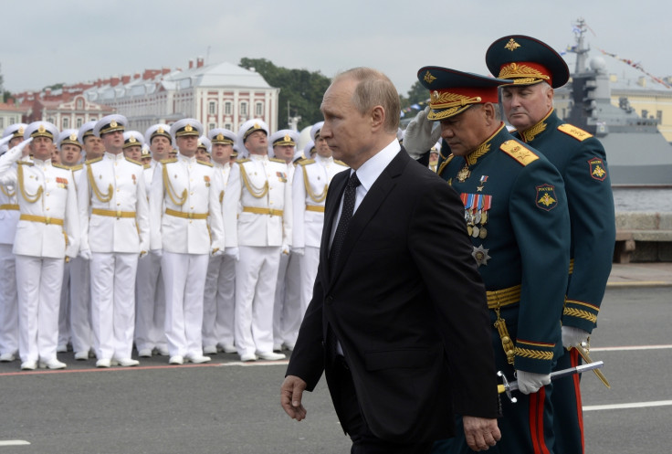 Putin at Russia's Navy Day