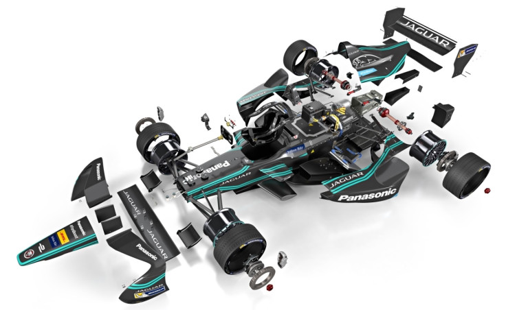 Jaguar I-Type Formula E car