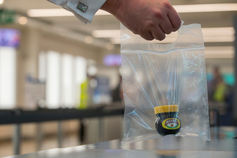 Marmite is the top branded food item confiscated items from hand luggage at London City Airport