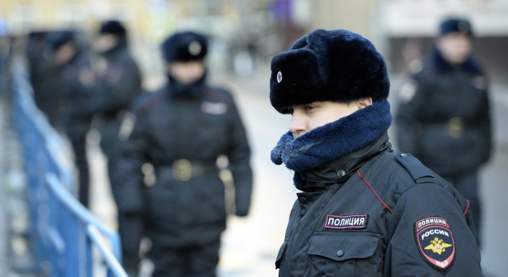 Russian court guard