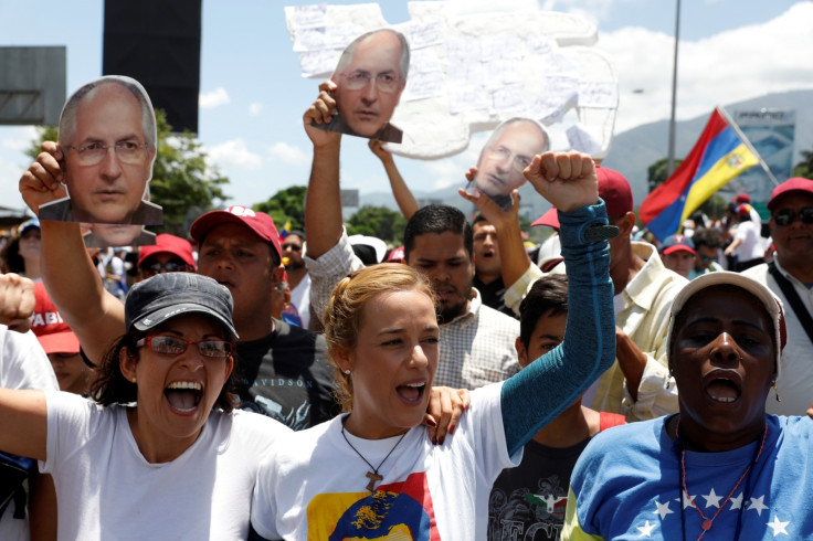 Leopoldo Lopez and Antonio Ledezma