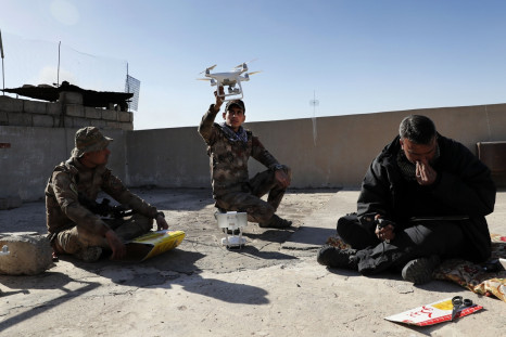 Drones in battle of Mosul