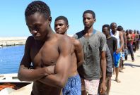 migrants Libya Italy