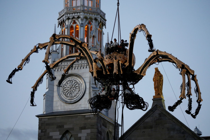 giant robot spider church canada