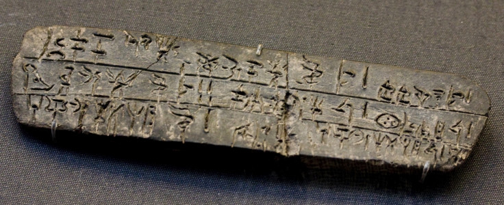 Mycenaean script