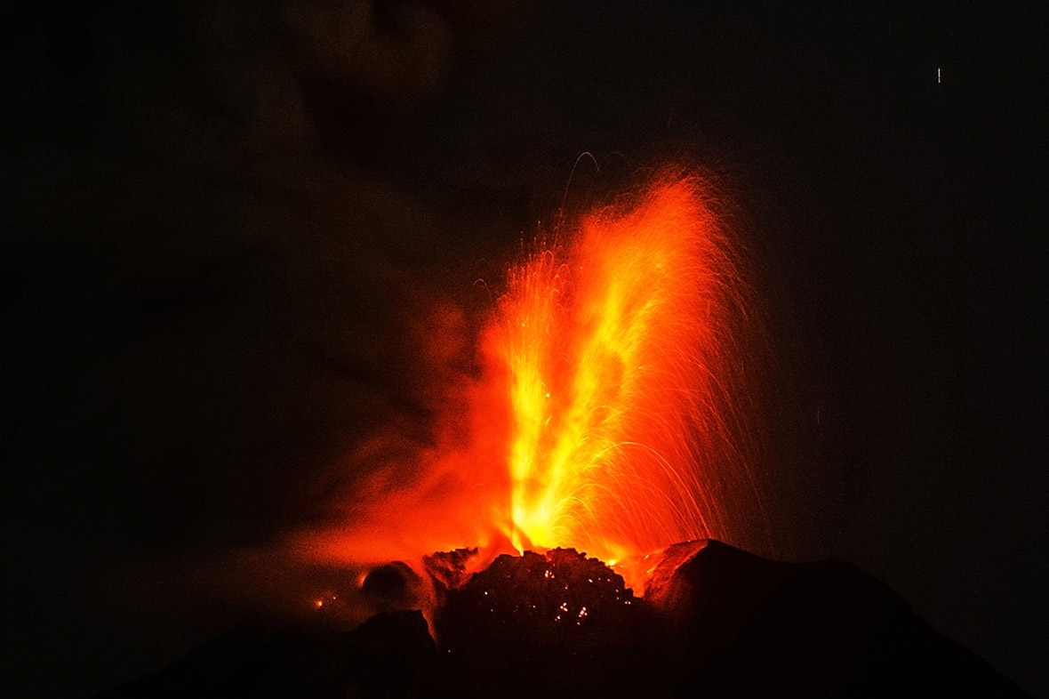 Land of smoke and ash: Photos of Mount Sinabung volcano erupting