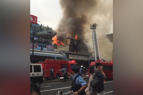 Huge Fire Breaks Out at Tsukiji Fish Market in Tokyo