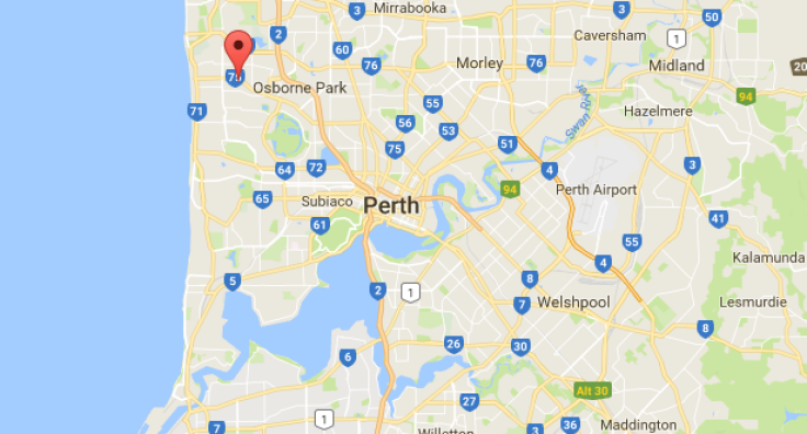 Map of perth
