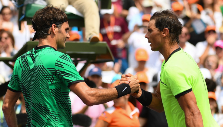 Roger Federer and Rafael Nadal