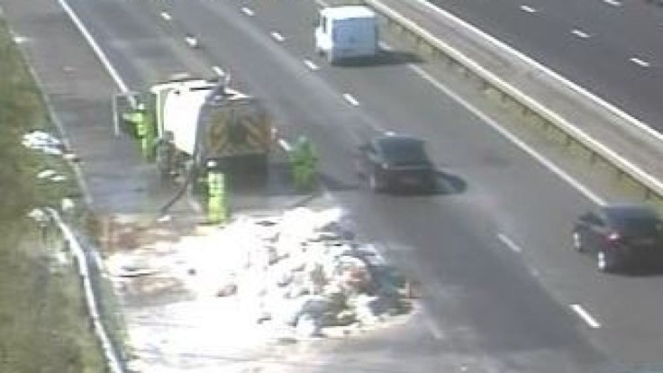 M5 Lorry Crash