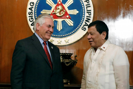 Duterte meeting Rex Tillerson