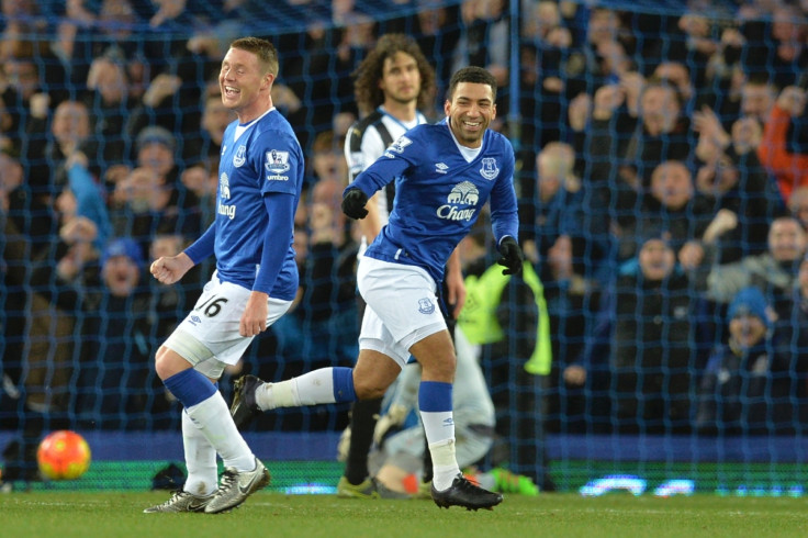 James McCarthy and Aaron Lennon