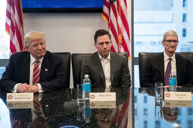 Peter Thiel considers Trump's presidency 'incompetent'