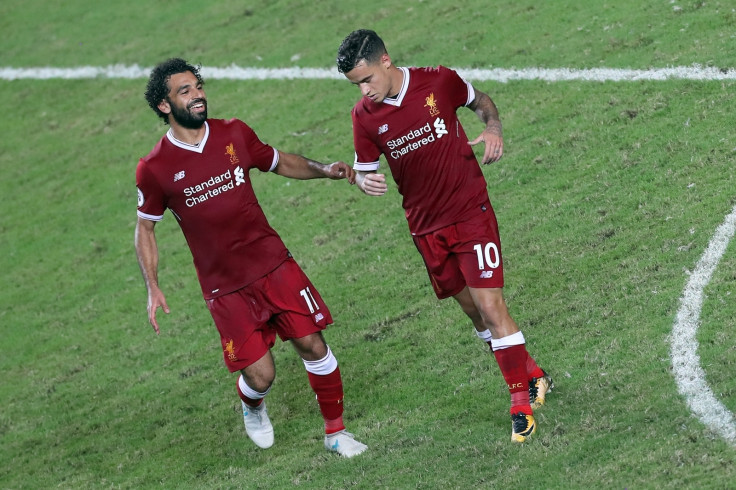 Mohamed Salah and Philippe Coutinho