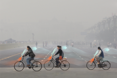 The Smog Free bicycle China pollution