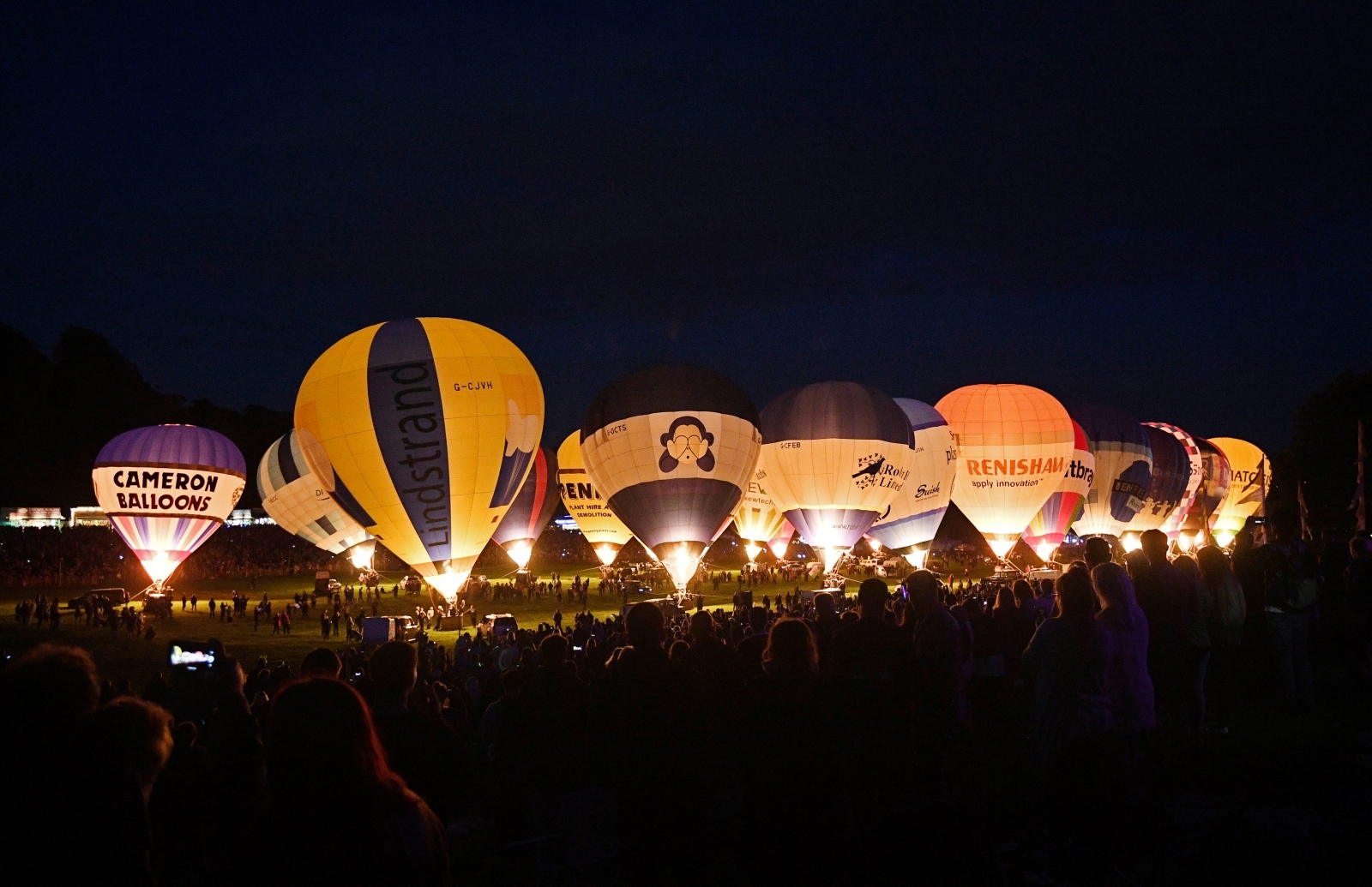 Bristol Balloon Fiesta 2017 Hot air balloons and spectacular aerial photos