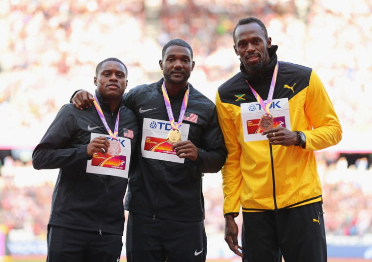 Justin Gatlin and Usain Bolt