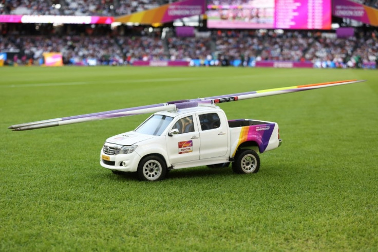 Toyota Hilux at London 2017 Athletics