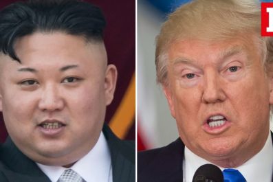 President Trump Warns North Korea 'Military Solutions' Are 'Locked and Loaded'
