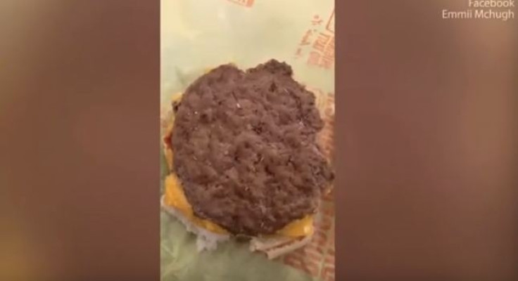 McDonald's cheeseburger