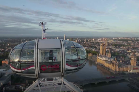 Sir Mo Farah Says Farewell With Signature Move On London Eye