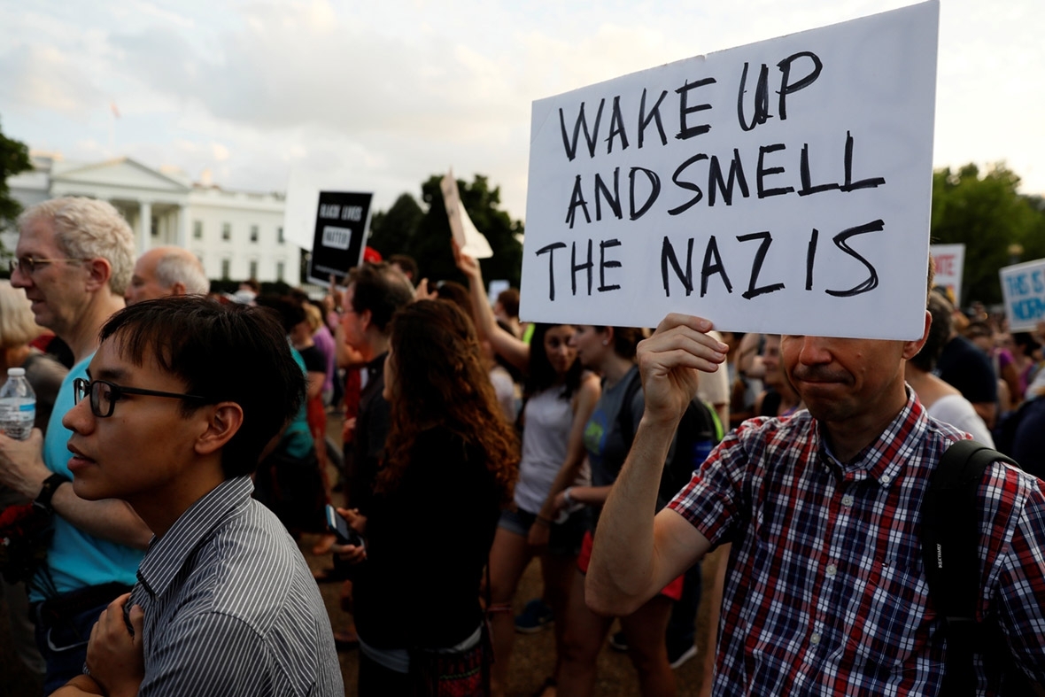 charlottesville white supremacist fascist protests