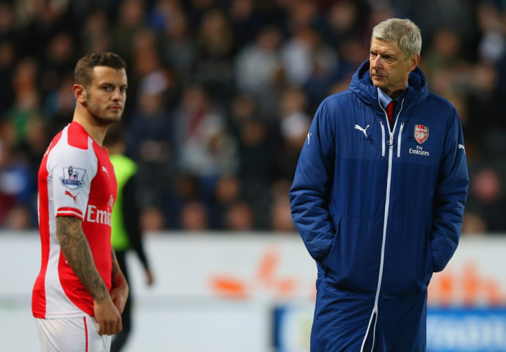 Jack Wilshere and Arsene Wenger