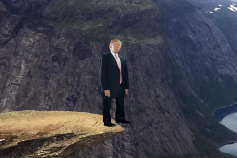 Push Trump Off A Cliff Again! game