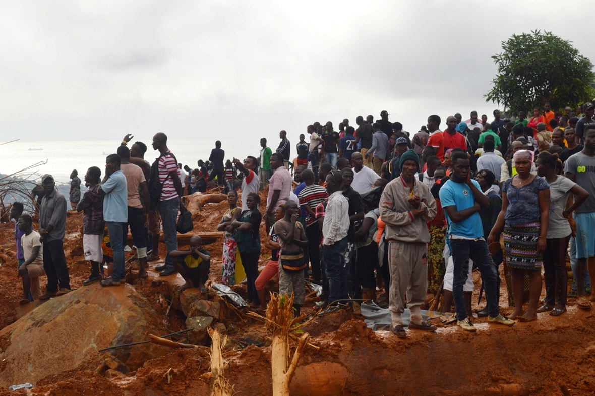 Sierra Leone Freetown mudslide