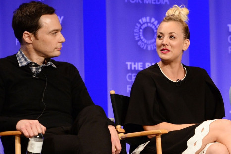 Jim Parsons and Kaley Cuoco 