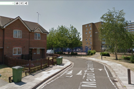 Maud Cashmore Way in Woolwich where a teenager was recently stabbed
