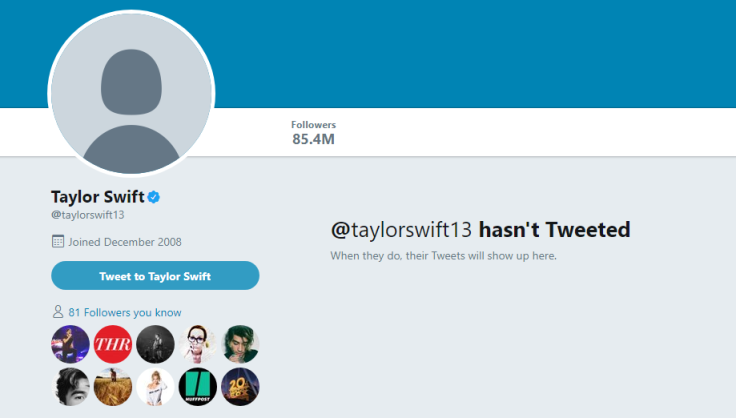 Taylor Swift Twitter