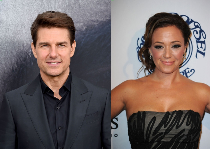 Tom Cruise and Leah Remini