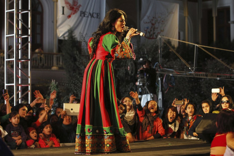 Afghan singer Aryana Sayeed 