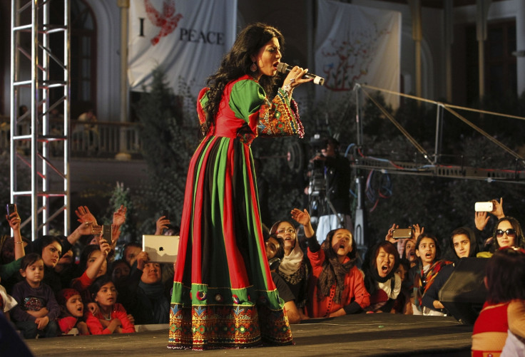 Afghan singer Aryana Sayeed 