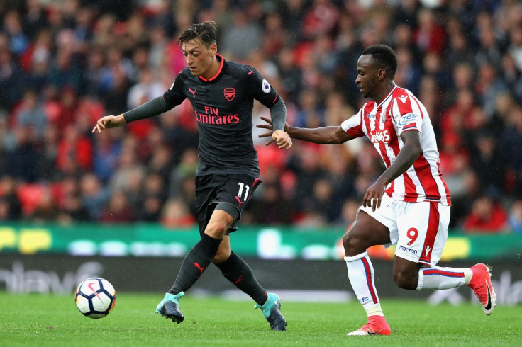 Mesut Ozil and Saido Berahino