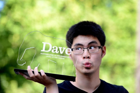Comedian Ken Cheng won the 10th annual Dave's Funniest Joke Of The Fringe