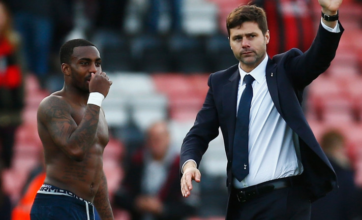 Danny Rose and Mauricio Pochettino