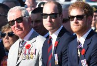 Charles, William and Harry