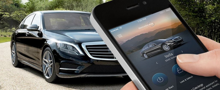 Mercedes GPS mbrace app