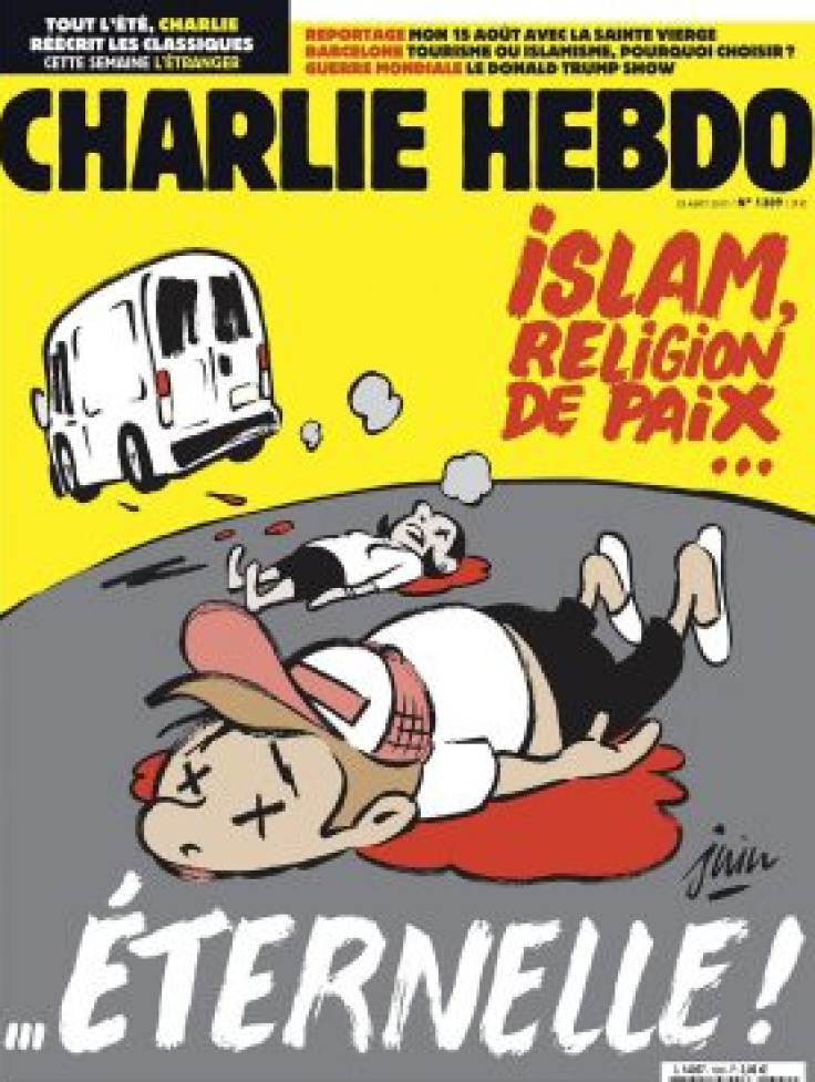 Charlie Hebdo Barcelona cartoon