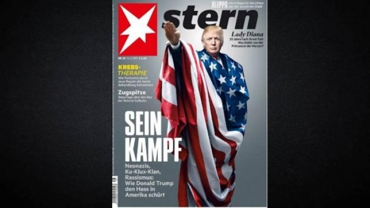 Stern cover on US President Donald Trump