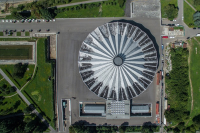 Spying on Moscow drone photography